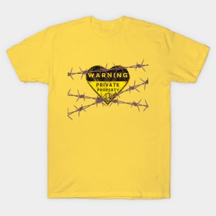 Private property sign T-Shirt